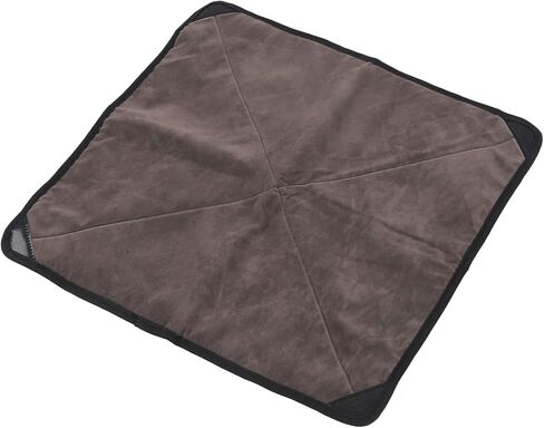 Camera Protective Wrap Cloth for DSLR Lens, Grey Flannel Antiscratch Camera Wrap Cover, Foldable Lens Wrap Blanket for Cameras Binoculars and Photo Accessories (L) in Saudi Arabia