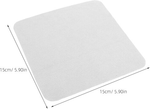 NOLITOY 10pcs Suede Microfiber Cleaning Cloths for Glasses and Phone Screens, Anti-Fog Eyewear and Electronics Lens Wipes, Mystery Gray for Delicate Surfaces and Camera Maintenance in Kuwait