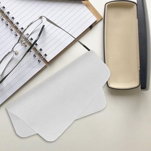 NOLITOY 10pcs Suede Microfiber Cleaning Cloths for Glasses and Phone Screens, Anti-Fog Eyewear and Electronics Lens Wipes, Mystery Gray for Delicate Surfaces and Camera Maintenance in Kuwait