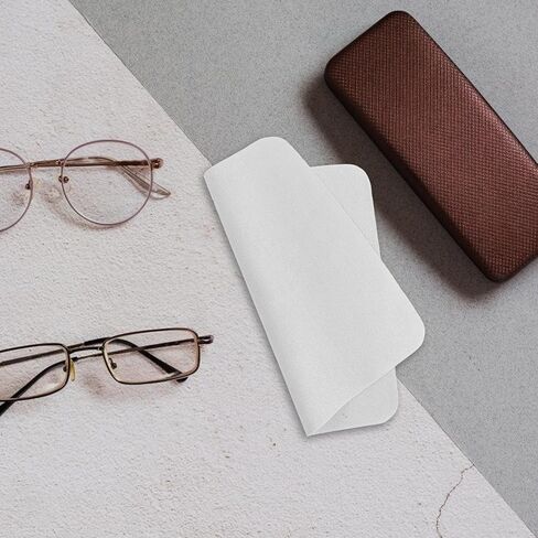 NOLITOY 10pcs Suede Microfiber Cleaning Cloths for Glasses and Phone Screens, Anti-Fog Eyewear and Electronics Lens Wipes, Mystery Gray for Delicate Surfaces and Camera Maintenance in Kuwait