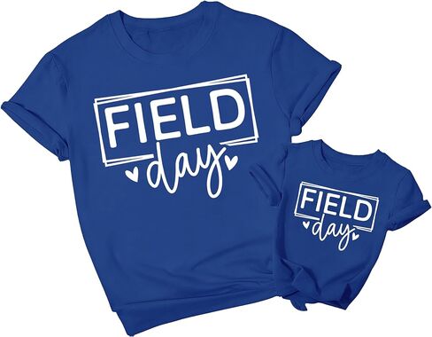 Field Day Shirt Women Toddler Mom Kids the Games Begin Field Day Shirts Teacher Student Sports Days Tops in Kuwait