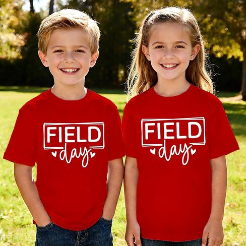 Field Day Shirt Women Toddler Mom Kids the Games Begin Field Day Shirts Teacher Student Sports Days Tops in Saudi Arabia