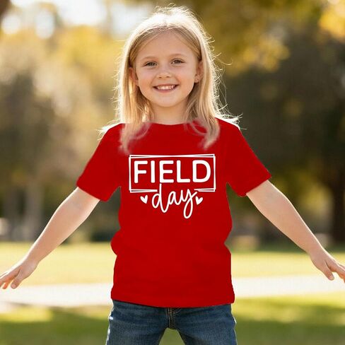 Field Day Shirt Women Toddler Mom Kids the Games Begin Field Day Shirts Teacher Student Sports Days Tops in Saudi Arabia
