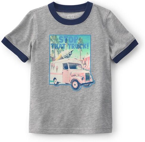 Carter's Baby Boys' Short-Sleeve Graphic Tee Shirt in Kuwait