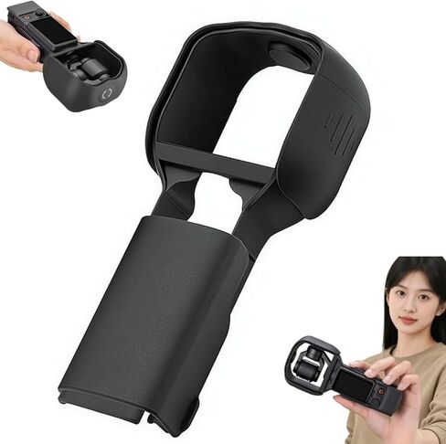 حافظة واقية متوافقة مع DJI Osmo Pocket 4 - واقي Gimbal مدمج مع درع قابل للطي بزاوية 180 درجة، هيكل صلب ABS خفيف الوزن، سهل التركيب، إمكانية الوصول الفوري وحامل شحن سطح المكتب (أسود) in Kuwait