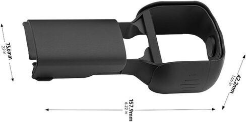حافظة واقية متوافقة مع DJI Osmo Pocket 4 - واقي Gimbal مدمج مع درع قابل للطي بزاوية 180 درجة، هيكل صلب ABS خفيف الوزن، سهل التركيب، إمكانية الوصول الفوري وحامل شحن سطح المكتب (أسود) in Kuwait