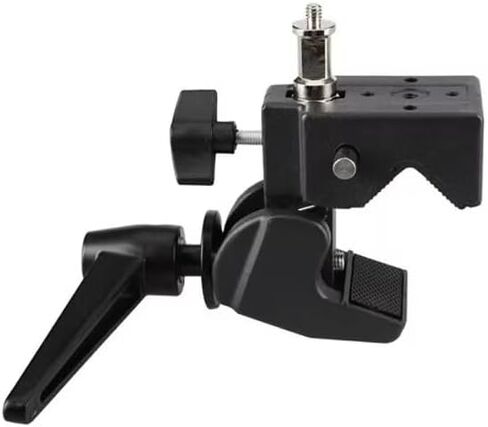 AFEFT CL-22 Super Clamp & Spigot Adapter 3/8" inch Weight of up to 15kg and fits on Tubes, Tables and Boards That are 13-55mm Thick in Kuwait