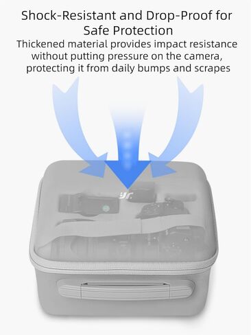 Carrying Case for Nikon Z5/Z6/Z7/Z62/Z72,Hard-Shell Camera Bag with Shoulder Strap in Kuwait