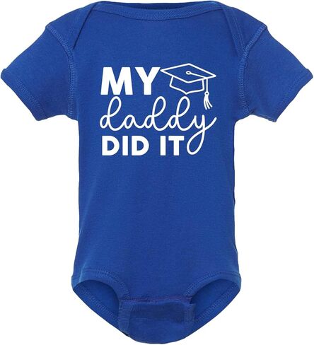 بدلة بأكمام قصيرة للجنسين من Tees & Tails My Daddy Did It Baby |1727 in Kuwait