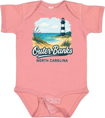 inktastic Outer Banks North Carolina Baby Bodysuit in Kuwait