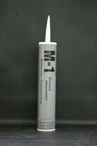 مادة لاصقة هيكلية / مادة مانعة للتسرب من Chemlink M-1، خرطوشة رمادية سعة 10.1 أونصة، علبة مكونة من 24 قطعة in Kuwait