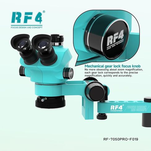 Stereo Trinocular Microscope 360 ° Rotation Articulating Arm Stands Phone Soldering PCB Repair 4K C39 Thermal Imager Camera(7050PR0-F019-C39 Thermal Imager) in Kuwait