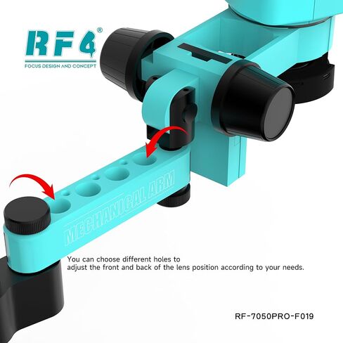 Stereo Trinocular Microscope 360 ° Rotation Articulating Arm Stands Phone Soldering PCB Repair 4K C39 Thermal Imager Camera(7050PR0-F019-C39 Thermal Imager) in Kuwait
