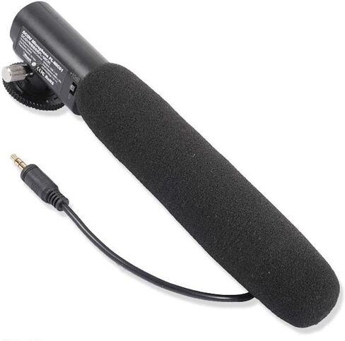 DC/DV Dedicated Microphone MIC with 3.5mm Audio Plug for Digital Camera DSLR& Video Camcorder- ±30 ° Tilt Angle Adjustable in Kuwait