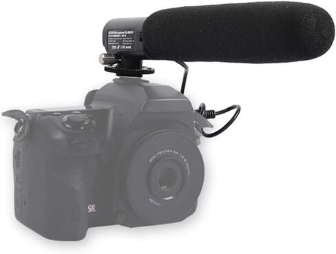 DC/DV Dedicated Microphone MIC with 3.5mm Audio Plug for Digital Camera DSLR& Video Camcorder- ±30 ° Tilt Angle Adjustable in Kuwait