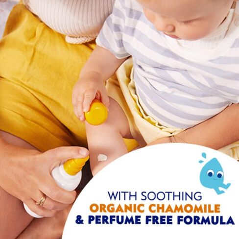 Sun Babies & Kids Protect & sensitive Sun Spray Spf50+ very High 200ml | Immediate UVA/UVB protection | Sunscreen Spray Against Sun Exposure in Kuwait