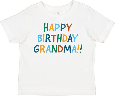 inktastic Happy Birthday Grandma Toddler T-Shirt in Saudi Arabia