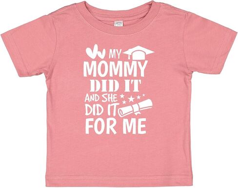 inktastic My Mommy Did It Graduation Baby T-Shirt in Kuwait