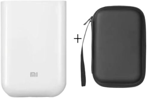 Portable Photo Printer 300dpi AR DIY Share 500mAh Pocket Photo Printer Compatible with Mihome Application(Printer case 50pcs) in Saudi Arabia