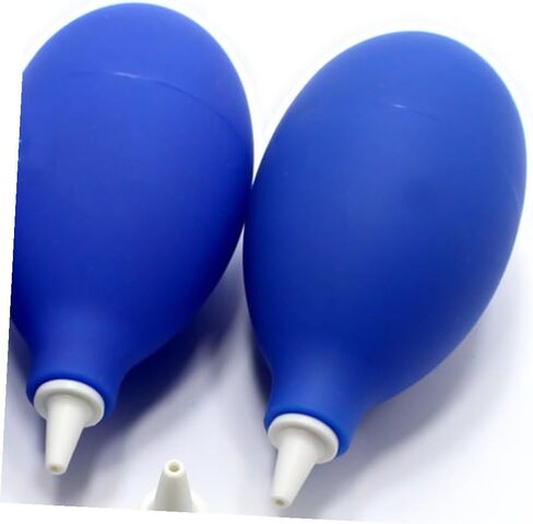 4pcs Silicone Camera Cleaning Blowing Ball Air Blower Bulb Dust Suction Pump for Lens Succulent Plant Maintenance Blue in Kuwait