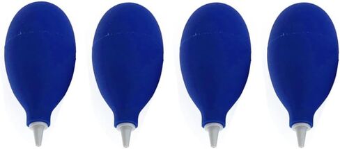 4pcs Silicone Camera Cleaning Blowing Ball Air Blower Bulb Dust Suction Pump for Lens Succulent Plant Maintenance Blue in Kuwait