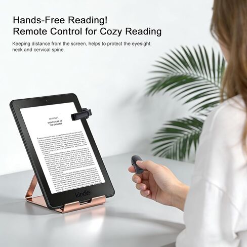 جهاز التحكم عن بعد بتردد الراديو لجهاز Kindle، ملحقات القارئ الإلكتروني للقراءة بدون استخدام اليدين، أجهزة التحكم عن بعد في كاميرا الفيديو، أداة النقر على الصفحة لقراءة أجهزة iPad اللوحية in Kuwait