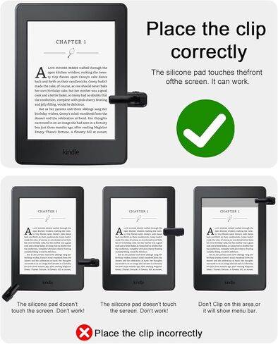 جهاز التحكم عن بعد بتردد الراديو لجهاز Kindle، ملحقات القارئ الإلكتروني للقراءة بدون استخدام اليدين، أجهزة التحكم عن بعد في كاميرا الفيديو، أداة النقر على الصفحة لقراءة أجهزة iPad اللوحية in Kuwait