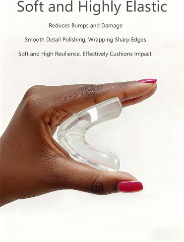10Pack Corner Protectors, Clear Proof Corner Guards & Furniture Edge Bumpers, Transparent Safety Guards for Furniture, Table Edge Bumpers L-Shaped in Kuwait