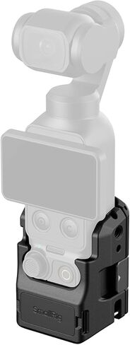 SmallRig Pocket 4/3 Aluminum Protective Cage, Expansion Adapter Accessories for DJI Osmo Pocket 4/3, with 1/4"-20 Locating Holes, Cold Shoe Mount, Magnetic Quick Release Interfaces - 6002 in Kuwait