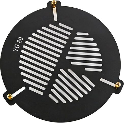 Aluminum Alloys Focusing Fishbones Plate 60/80 / 100/140 / 160/180 / 200/230 / 270mm Astronomical Accessories Ergonomic Bahtinov in Saudi Arabia