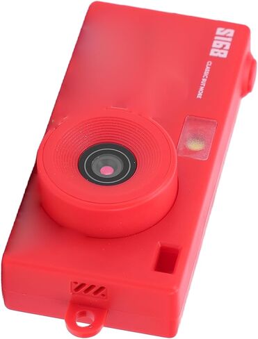 Dpofirs Keychain Digital Camera, Mini Portable Camera, 2K Video Recording, for Beginners Teens and Adults, 1.47inch Screen, 128G Expandable (Red) in Kuwait