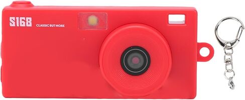 Dpofirs Keychain Digital Camera, Mini Portable Camera, 2K Video Recording, for Beginners Teens and Adults, 1.47inch Screen, 128G Expandable (Red) in Kuwait