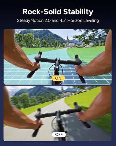 SJCAM SJ6 Ultra Action Camera 4K,20MP 166°FOV Voice Control Stabilization Waterproof Camera, Touch Screen 5G WiFi,Underwater 98FT, Support External Microphone Remote Watch Vlog Camera in Kuwait
