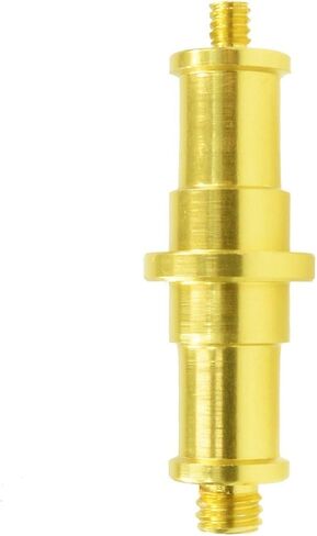Foto&Tech 2 Pieces 1/4" Male to 3/8" Male Threaded Screw Adapter Spigot Stud Flash Light Stand Connector for Camera Flash Holder/Studio Light Stand/Ball Head/Wireless Flash Receiver/Trigger in Kuwait