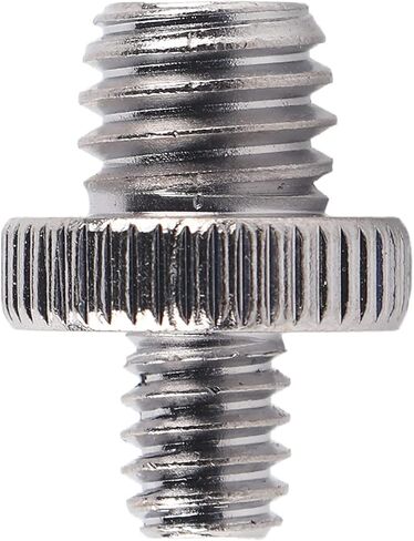 1/4 to 3/8 Thread Adapter, Metal Screw Adapter for Camera Tripod Stand, with Silver Plated Surface, Universal for DSLR SLR Light Stand Photography Umbrella Holder in Kuwait
