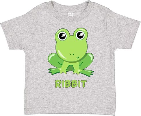 تي شيرت Inktastic Ribbit لطيف الضفدع الأخضر للأطفال الصغار in Kuwait