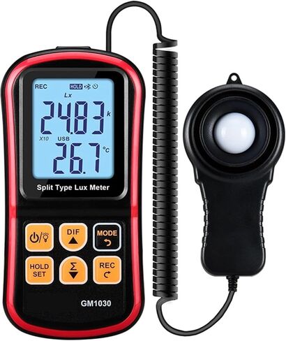 GM1030 Split Type Illuminometer Light Brightness Detection Environmental Brightness Test in Kuwait
