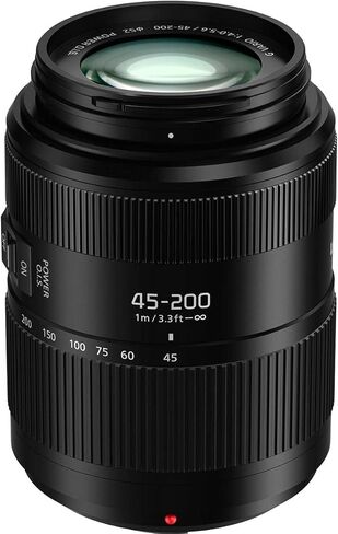عدسة باناسونيك لوميكس جي II فاريو، 45-200 ملم، F4.0-5.6، بدون مرآة (H-FSA45200) in Kuwait