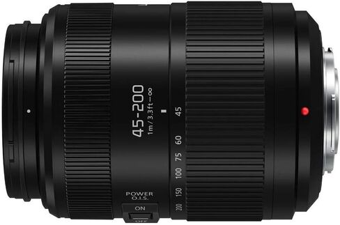 عدسة باناسونيك لوميكس جي II فاريو، 45-200 ملم، F4.0-5.6، بدون مرآة (H-FSA45200) in Kuwait