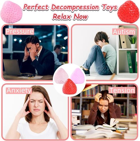 Taba Fidget Squeeze Toys 4pcs - ألعاب تخفيف الإجهاد فائقة الظهر للأطفال البالغين ، ألعاب Kawaii Cookies الحسية مع تصميم لطيف ، حفلات الإغاثة القلق تفضل الهدايا للفتيات والفتيان in Kuwait