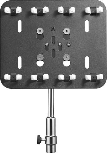 Godox TLB4 دعامة رباعية الإضاءة لأضواء أنبوب TL60 LED، حامل أنبوبي رباعي مع وصلة كروية معقوفة ودوارة، جهاز استقبال 5/8 بوصة لحوامل الإضاءة والاستوديو وأجهزة إضاءة الفيديو in Kuwait
