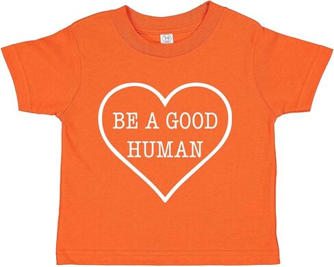 Tees & Tails Be A Good Human Baby Tee Shirt Assorted Colors (6M 12M 18M 24M) in Saudi Arabia