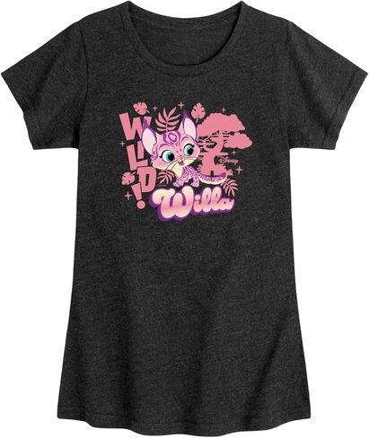 Disney SuperKitties - Willa Character Tee - Toddler Girls Fitted Short Sleeve T-Shirt in Kuwait