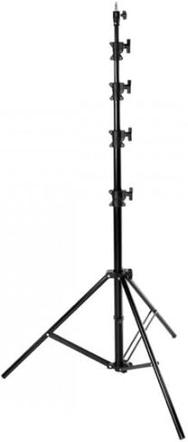 Meking MZ Series Air-Cushioned Light Stand, (12' 4-Section - Black) in Kuwait