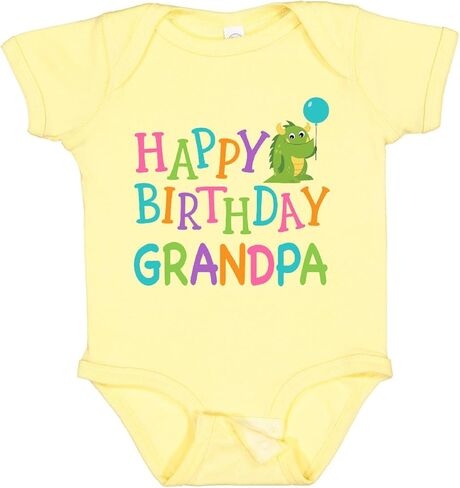 inktastic Happy Birthday Grandpa Grandchild Party Baby Bodysuit in Kuwait