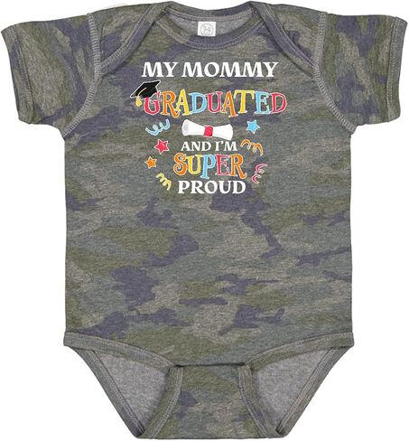 inktastic My Mommy Graduated and I'm Super Proud Baby Bodysuit in Saudi Arabia
