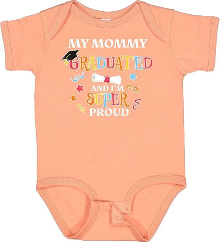 inktastic My Mommy Graduated and I'm Super Proud Baby Bodysuit in Saudi Arabia