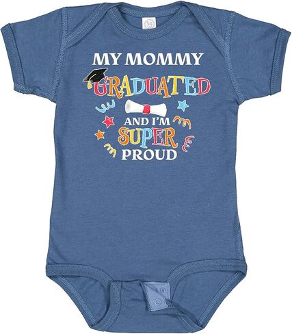 inktastic My Mommy Graduated and I'm Super Proud Baby Bodysuit in Saudi Arabia