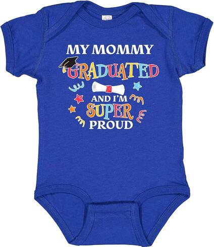 inktastic My Mommy Graduated and I'm Super Proud Baby Bodysuit in Saudi Arabia