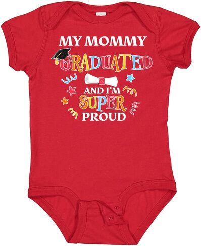 inktastic My Mommy Graduated and I'm Super Proud Baby Bodysuit in Saudi Arabia
